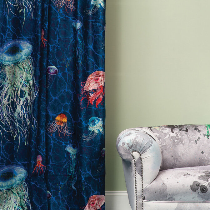 jellyfish velvet fabric by timorous beasties on adorn.house