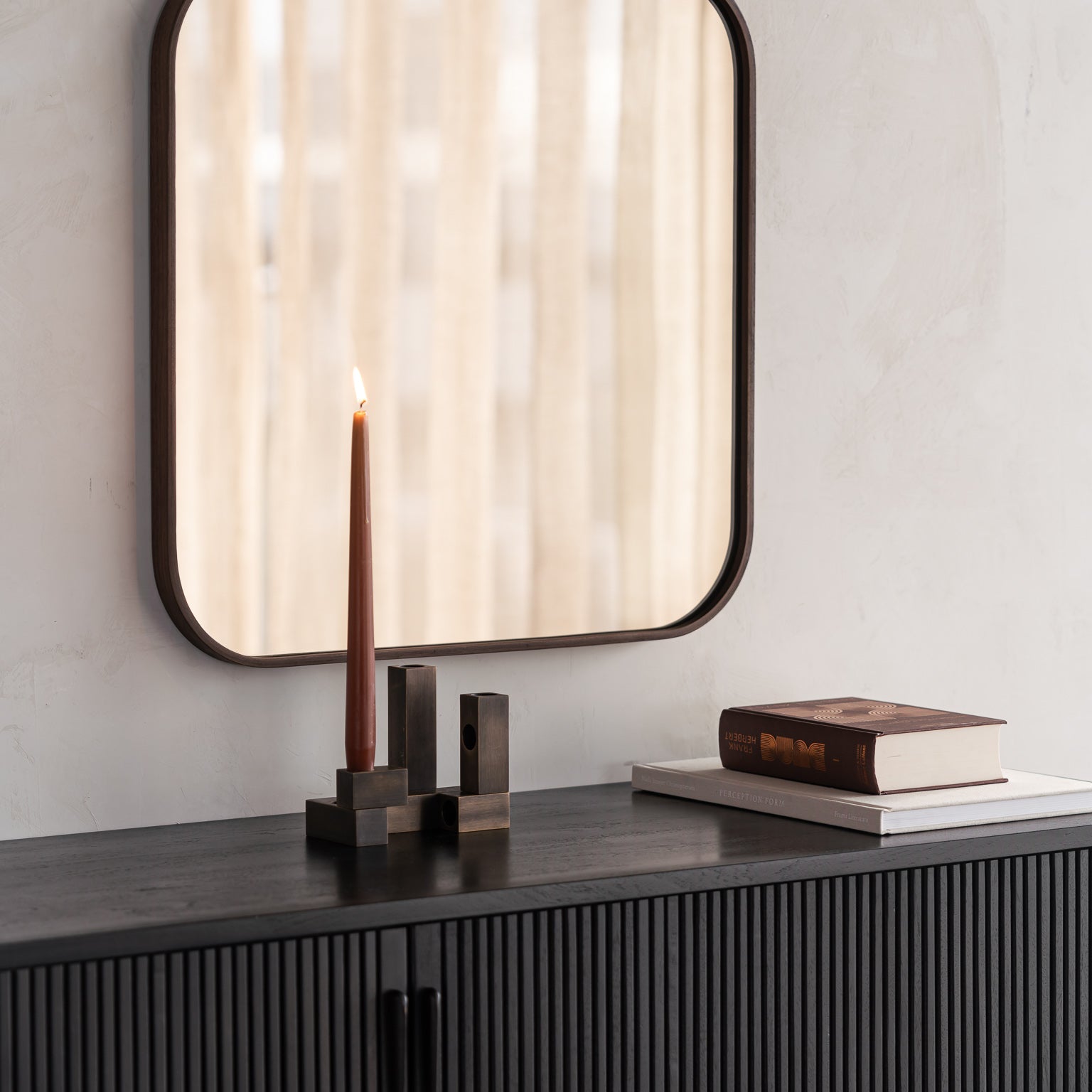 camber wall mirror by ethnicraft at adorn.house