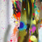 graffiti stripe velvet fabric, timorous beasties, fabric, - adorn.house