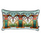 crustacean row velvet cushion, timorous beasties, accessories | pillows and cushions, - adorn.house