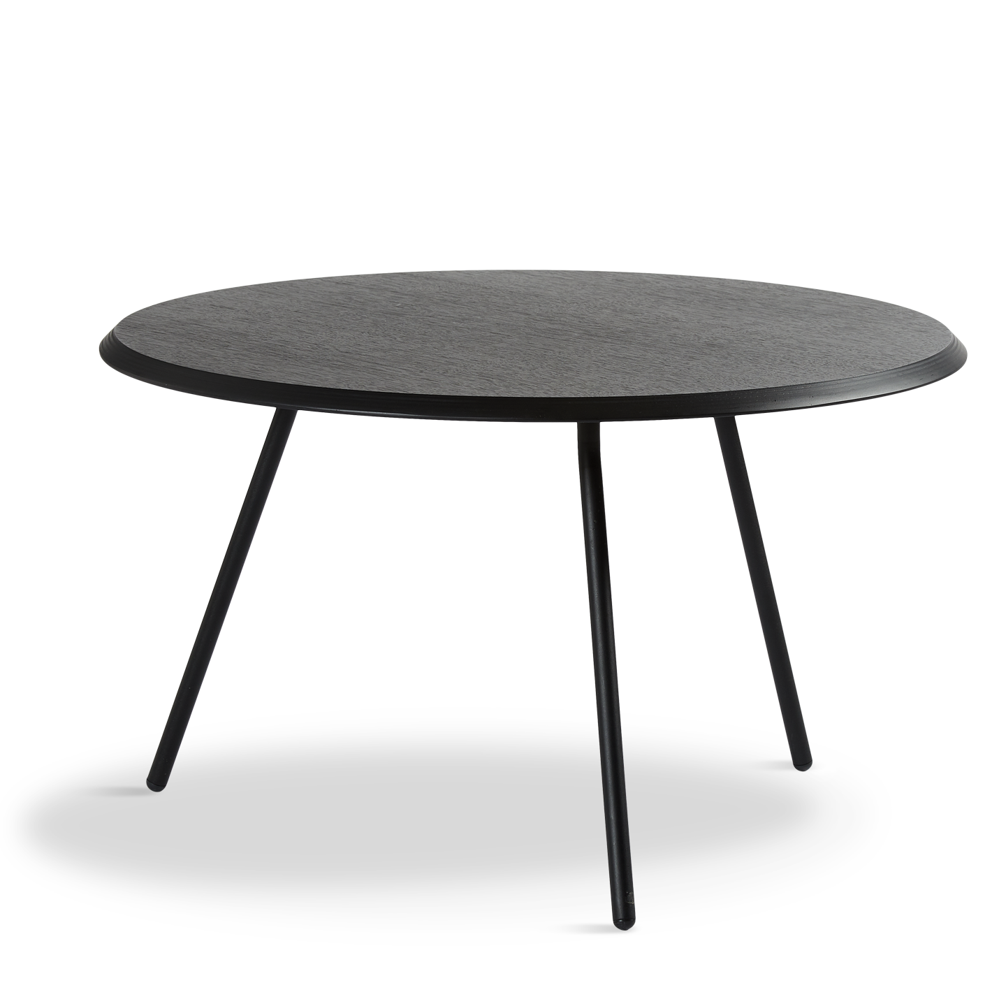 soround coffee table black ash 75 x 44.5 cm by woud at adorn.house