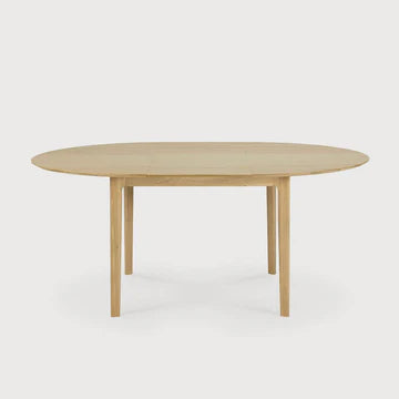 bok extendable dining table by ethnicraft at adorn.house 