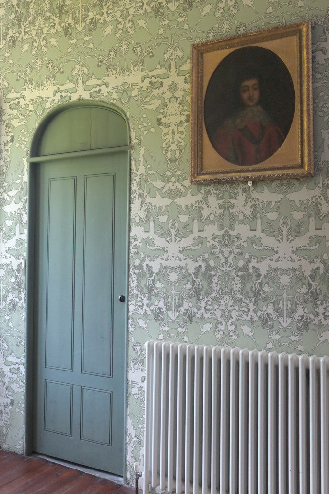 marine toile wallpaper by timorous beasties on adorn.house