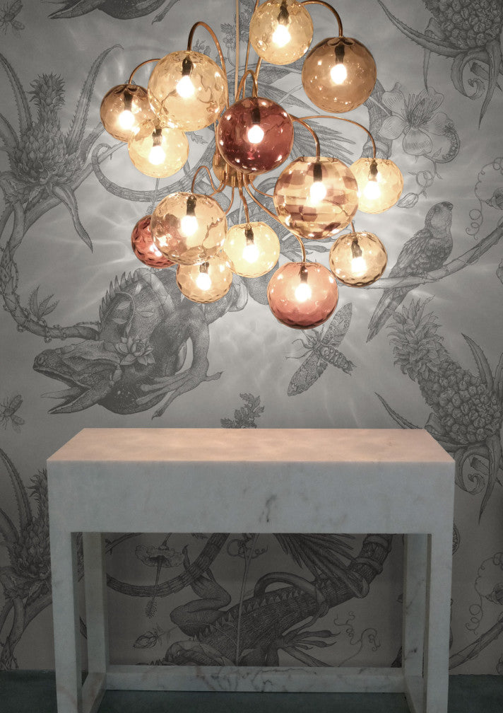 superwide iguana wallpaper by timorous beasties on adorn.house