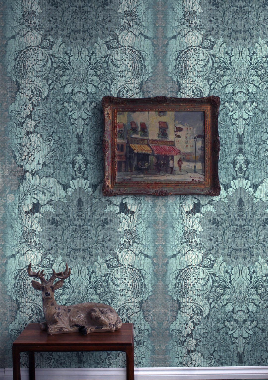 studio damask wallpaper by timorous beasties on adorn.house