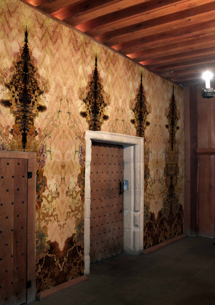 paper damask superwide wallpaper panel by timorous beasties on adorn.house