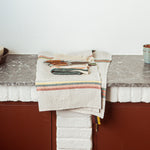 dock tea towel belgian linen by libeco on adorn.house