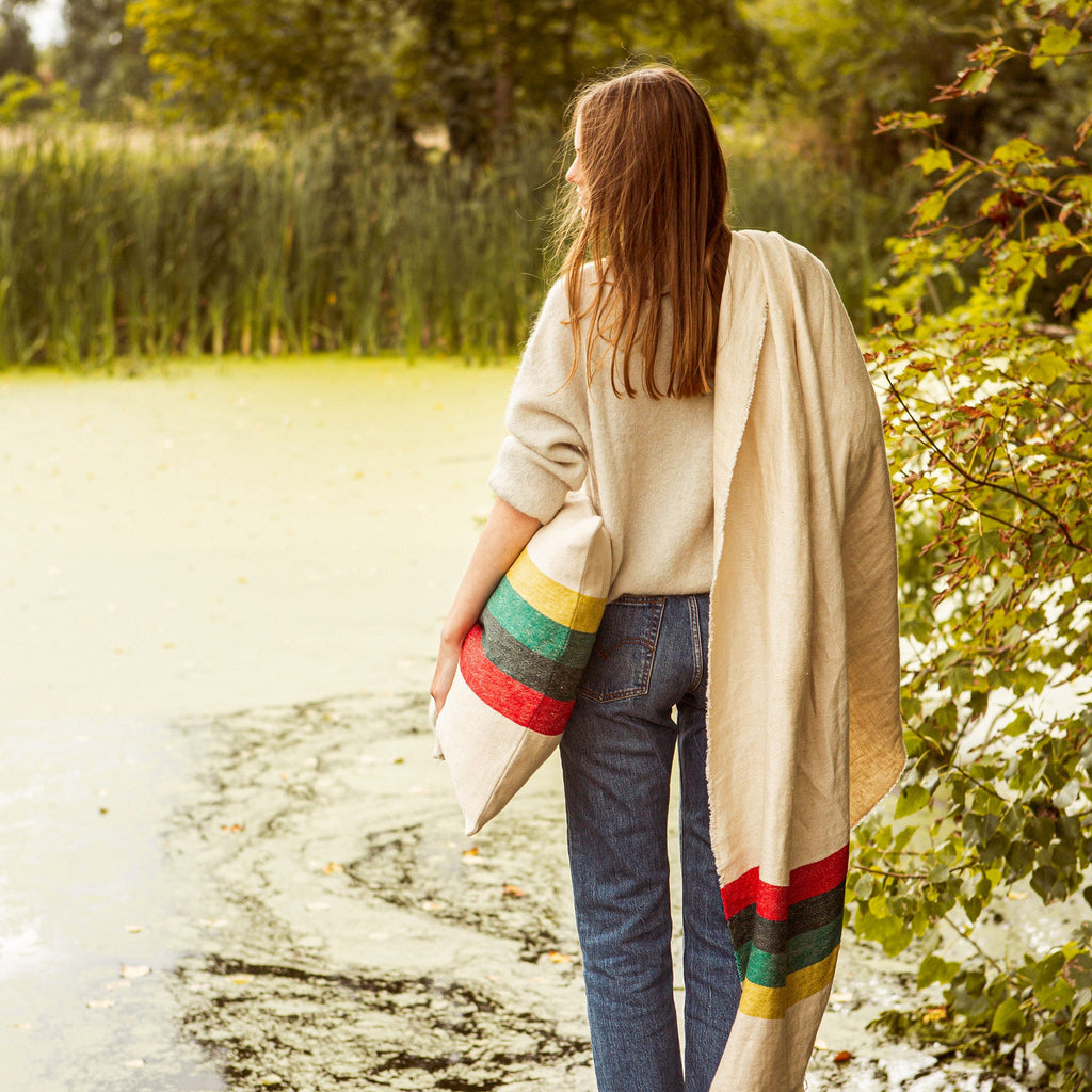 the belgian linen pillow cover by libeco on adorn.house