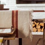 the belgian table throw belgian linen by Libeco at adorn.house