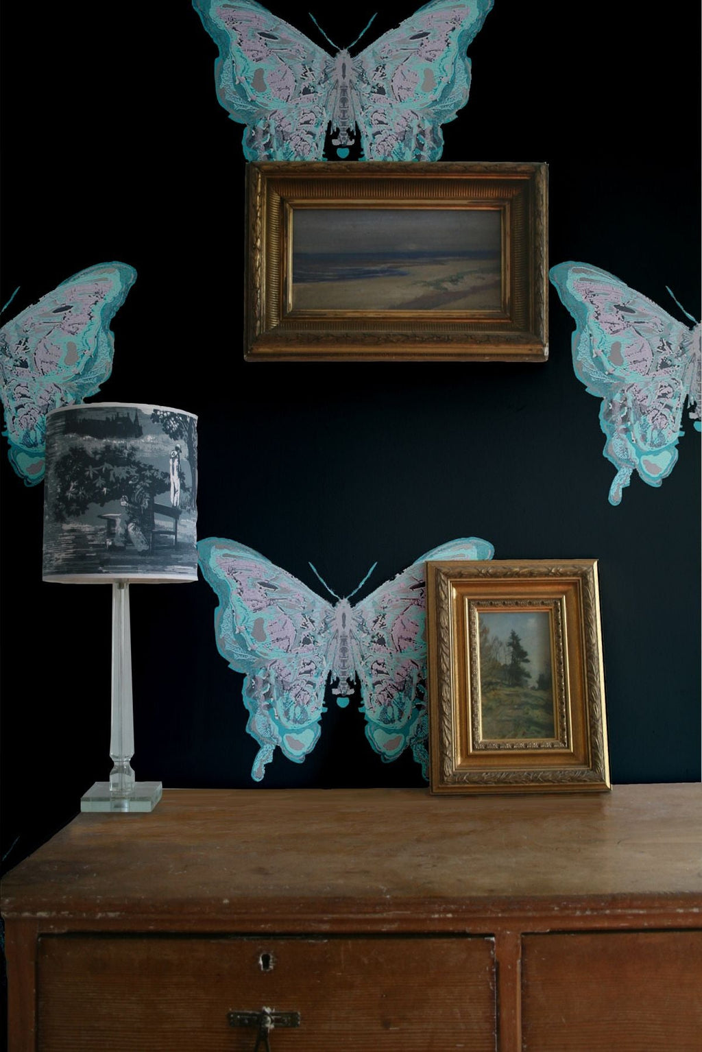 butterfly hand print wallpaper by timorous beasties on adorn.house