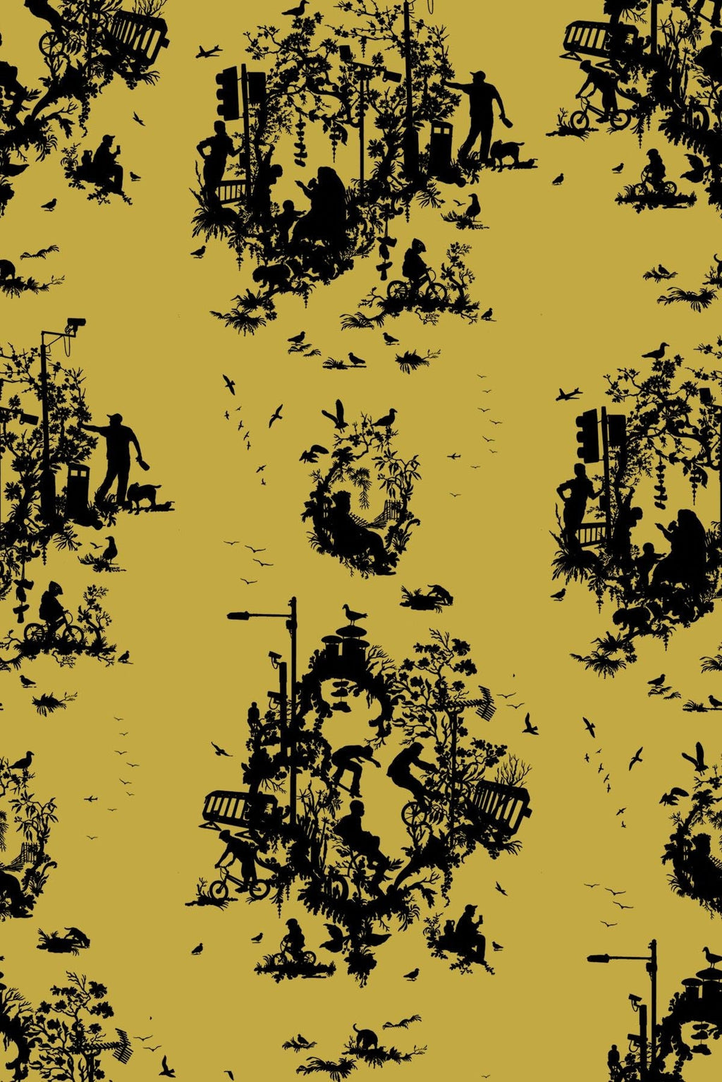 decouper 3 hand printed wallpaper by timorous beasties on adorn.house