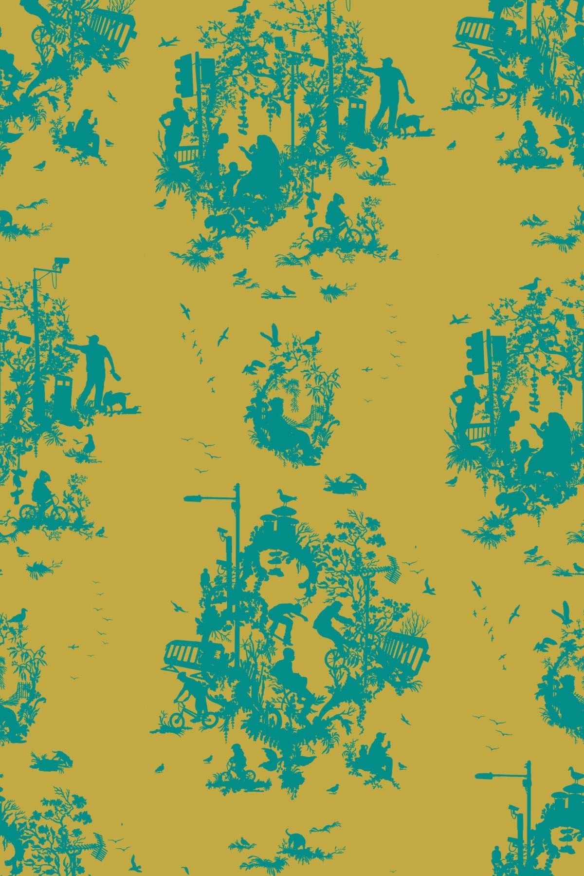 decouper 3 hand printed wallpaper by timorous beasties on adorn.house