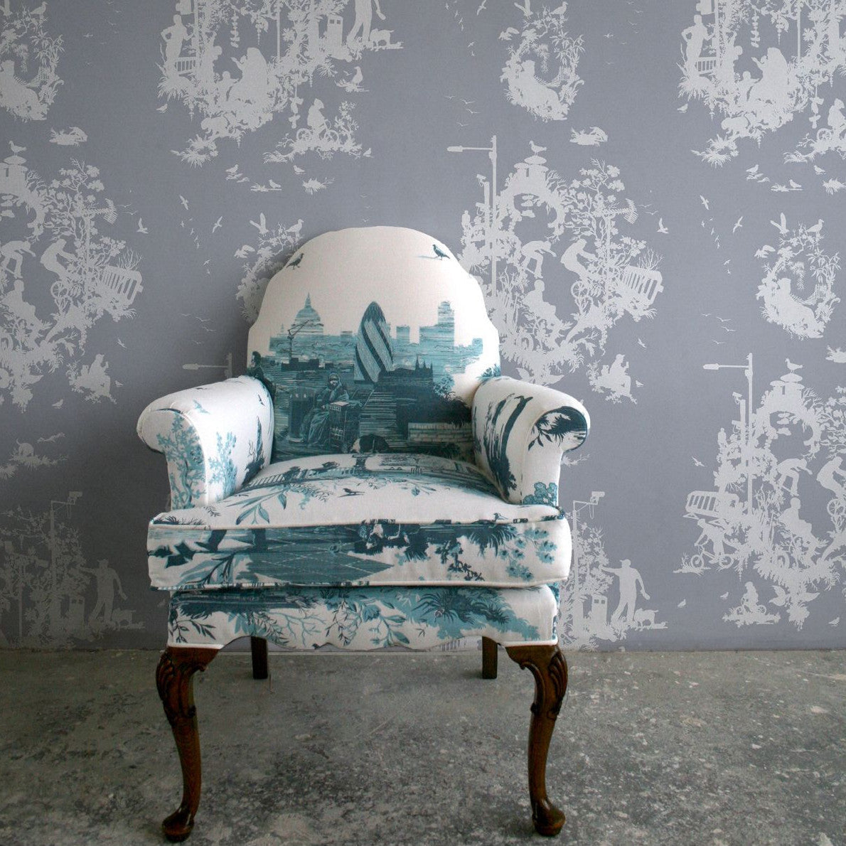 decouper 3 hand printed wallpaper by timorous beasties on adorn.house