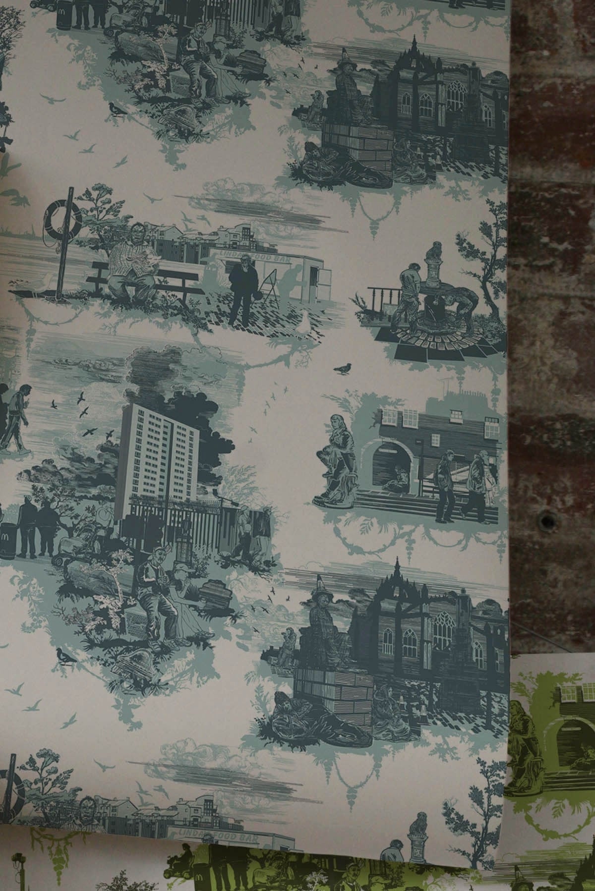 edinburgh toile wallpaper by timorous beasties on adorn.house