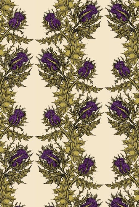 grand thistle hand print  wallpaper by timorous beasties on adorn.house