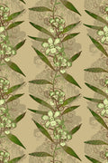 oriental orchid  hand printed wallpaper by timorous beasties on adorn.house