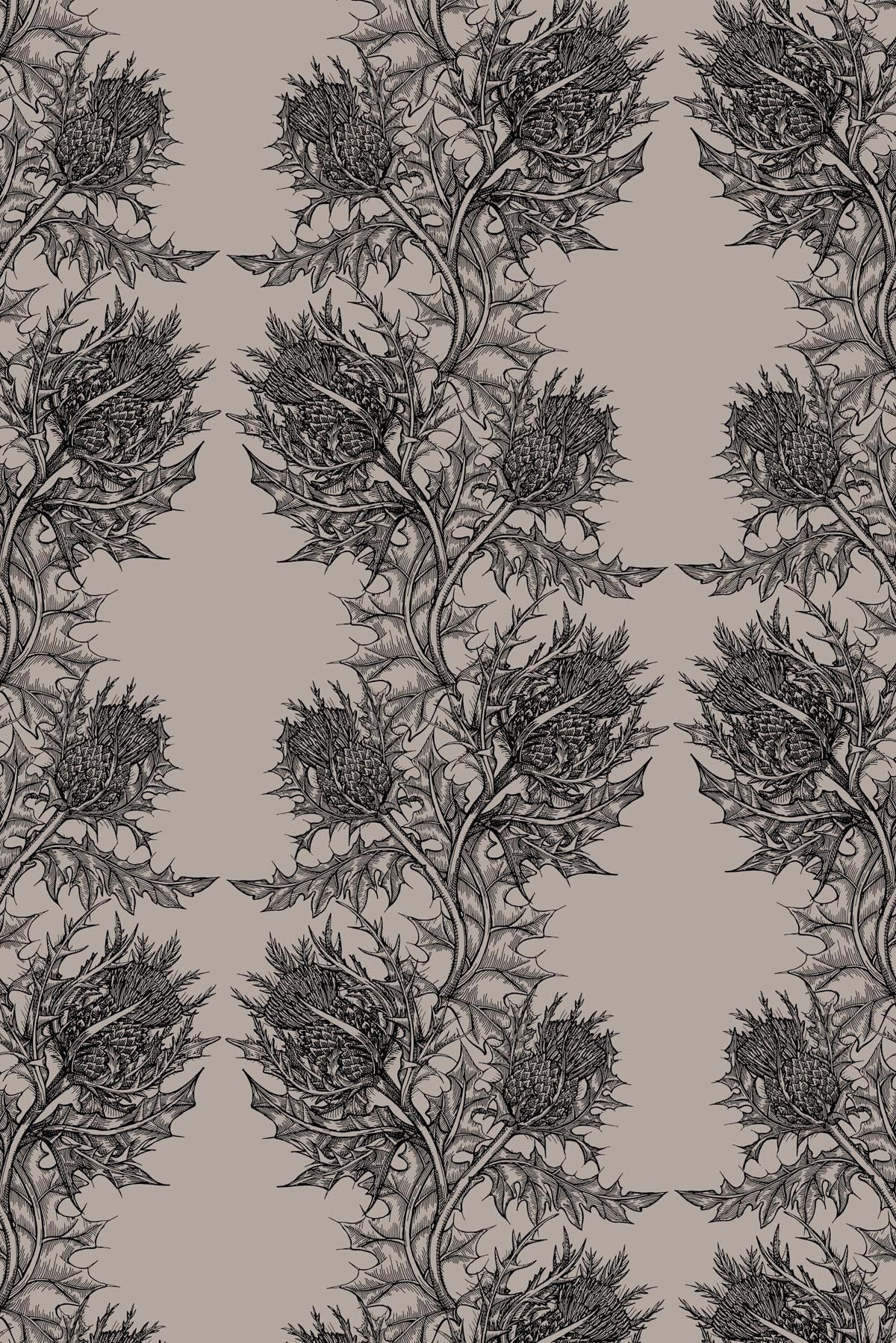 thistle wallpaper by timorous beasties on adorn.house