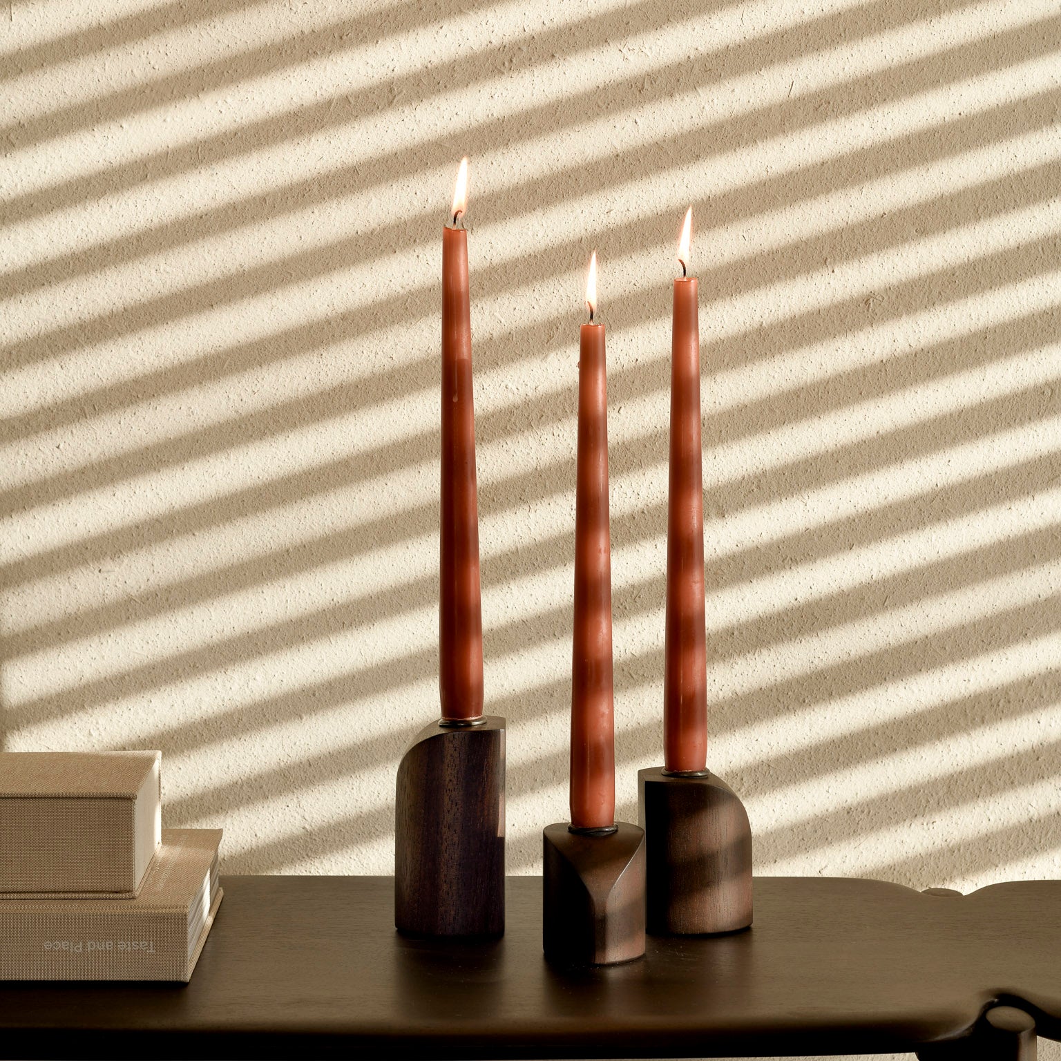 pi candle holders by ethnicraft at adorn.house