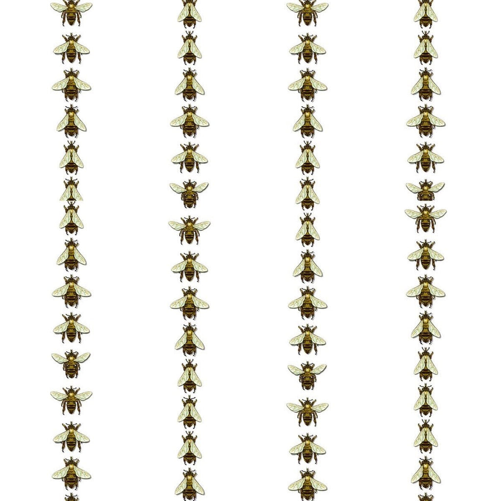 wild honey bee stripe wallpaper by timorous beasties on  adorn.house