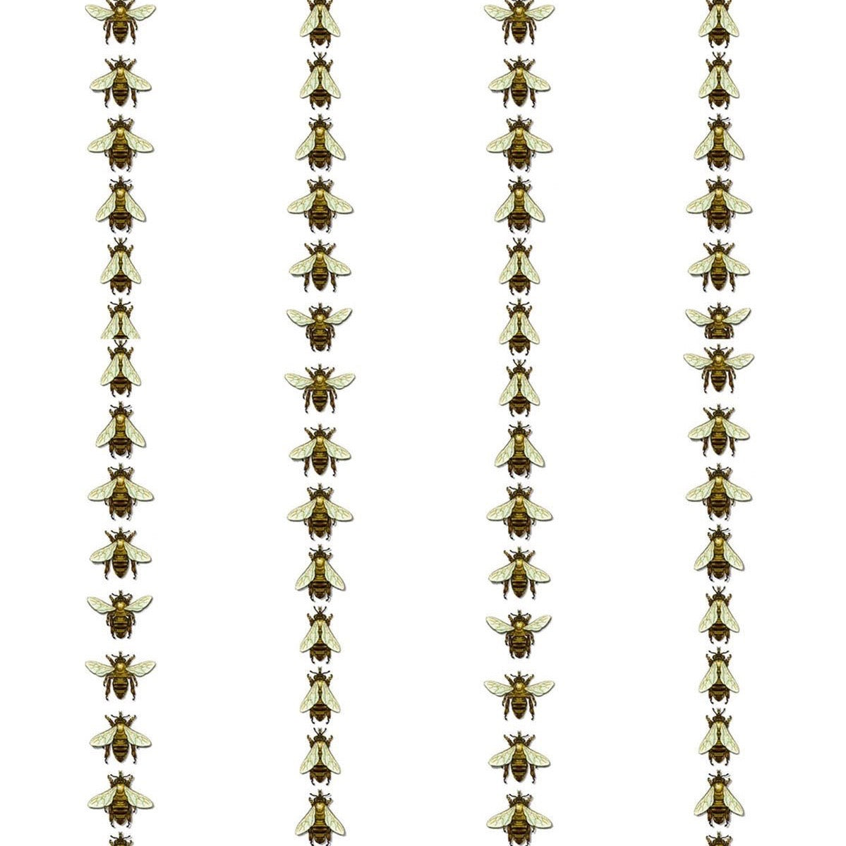 wild honey bee stripe wallpaper by timorous beasties on  adorn.house