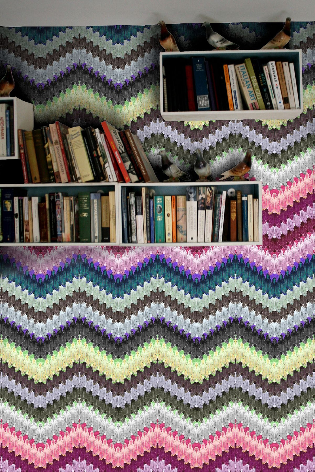 zig zag moth original wallpaper by timorous beasties on adorn.house