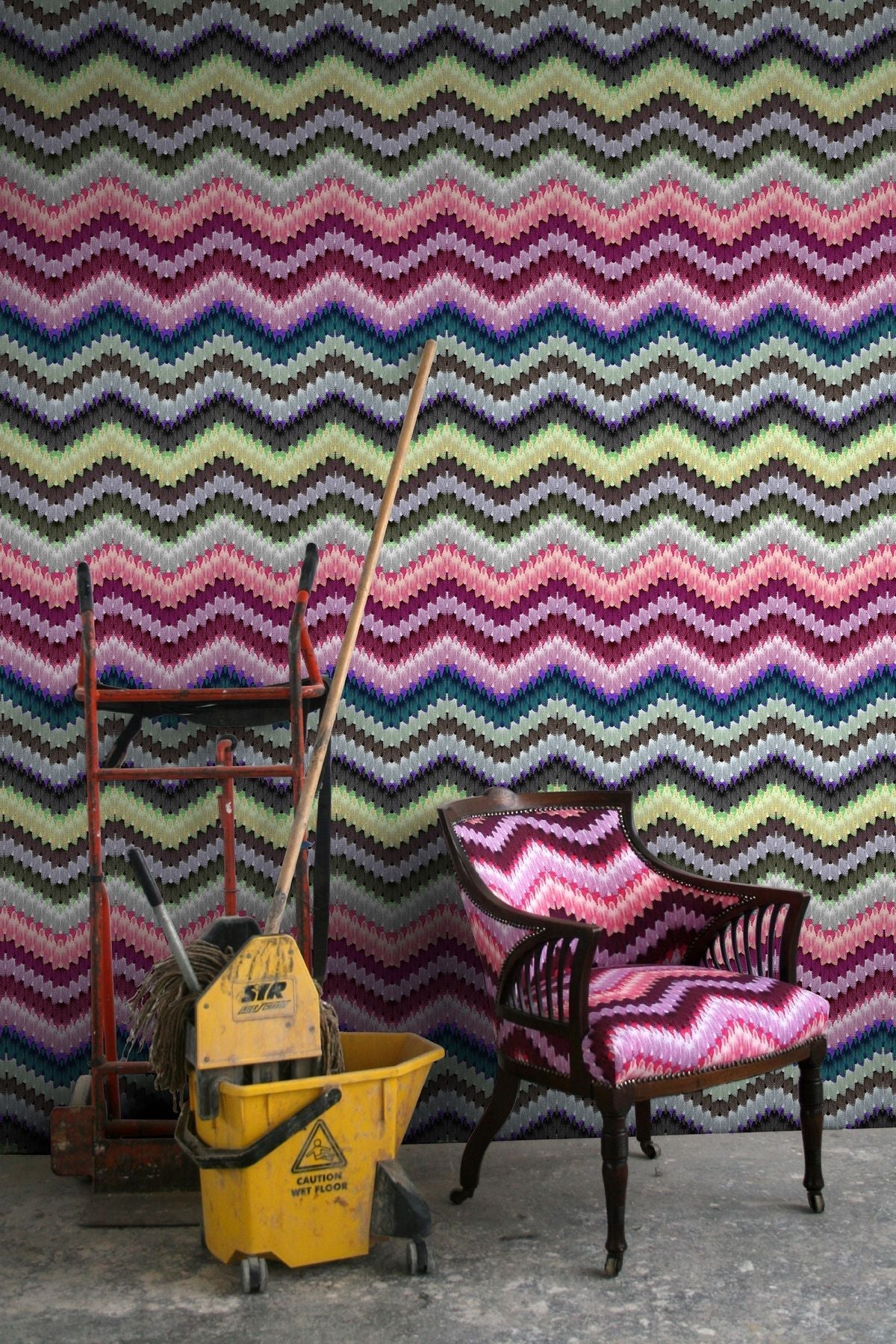 zig zag moth original wallpaper by timorous beasties on adorn.house