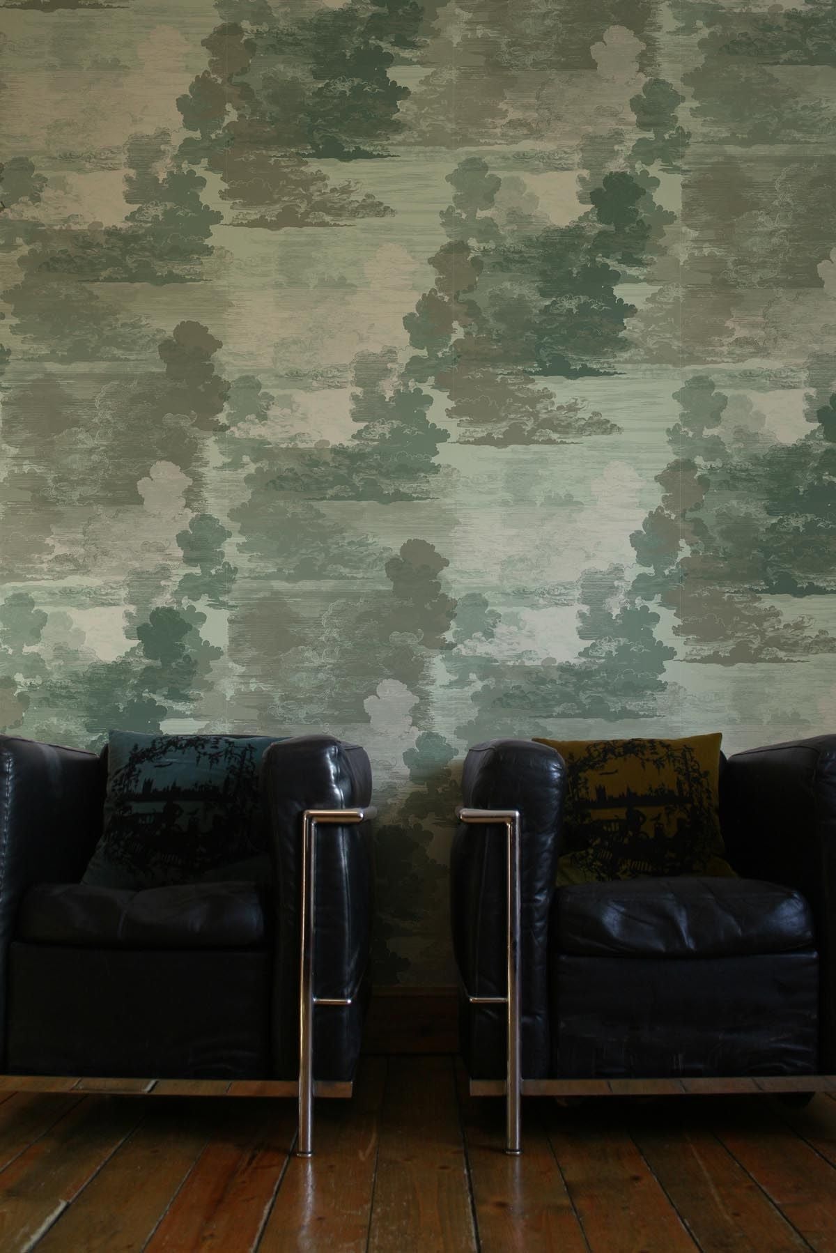 cloud toile wallpaper by timorous beasties on adorn.house