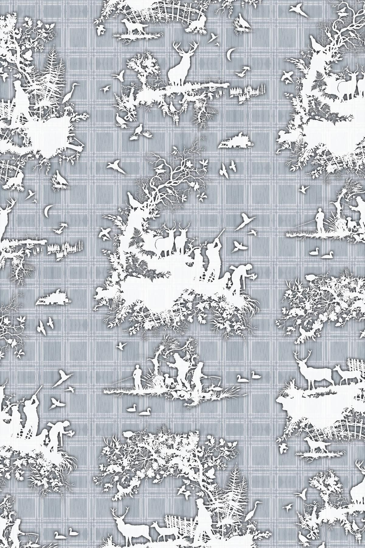 classic hunt wallpaper by timorous beasties on adorn.house