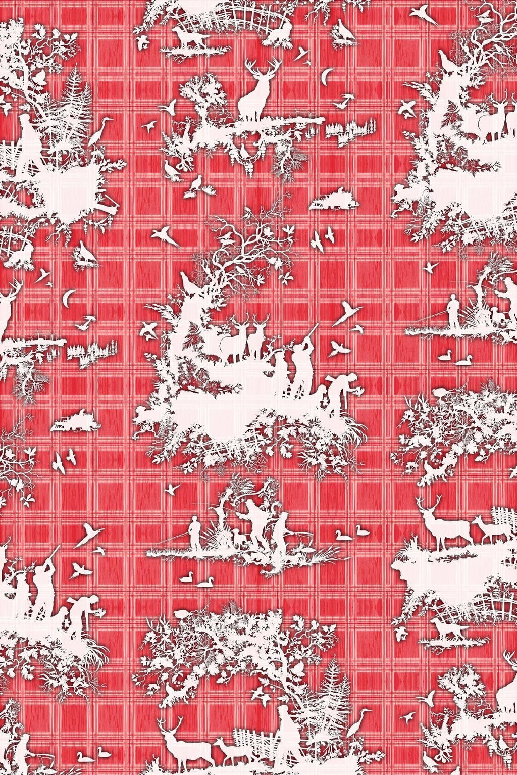 classic hunt wallpaper by timorous beasties on adorn.house