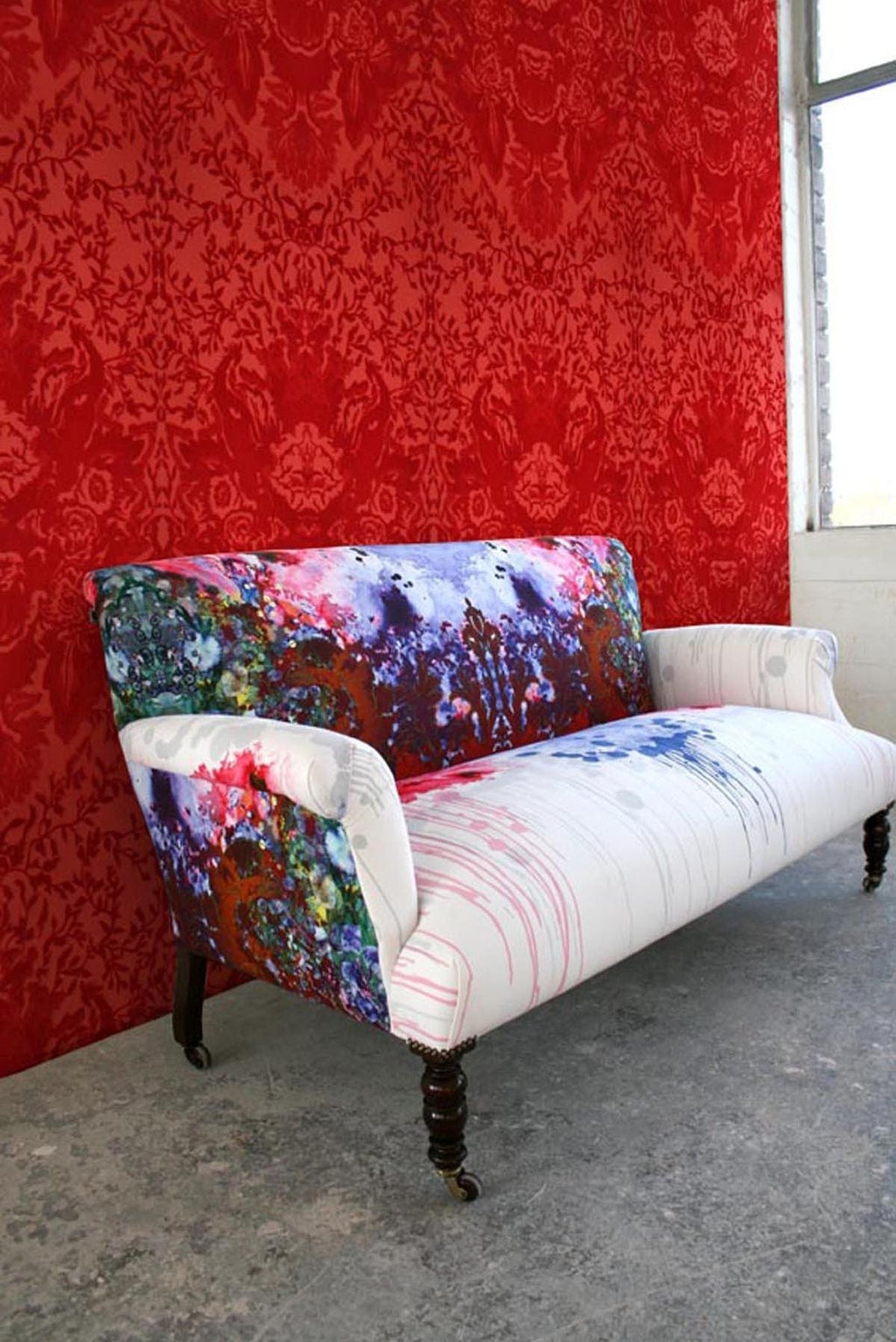 devil damask flock wallpaper by timorous beasties on adorn.house
