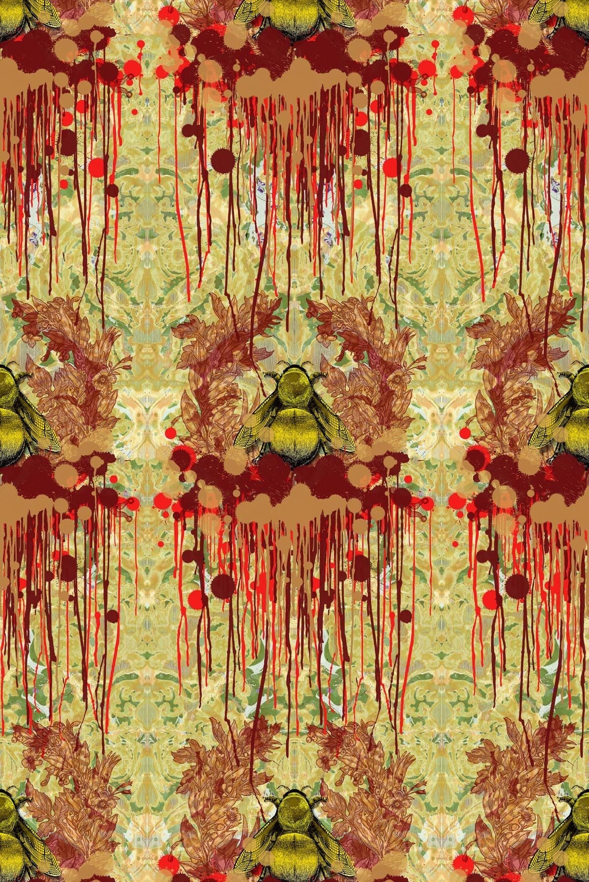 bloody empire  wallpaper by timorous beasties on adorn.house