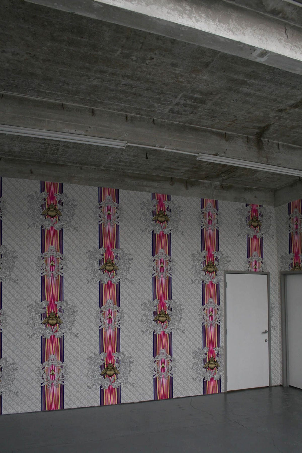 civic bee wallpaper by timorous beasties on adorn.house