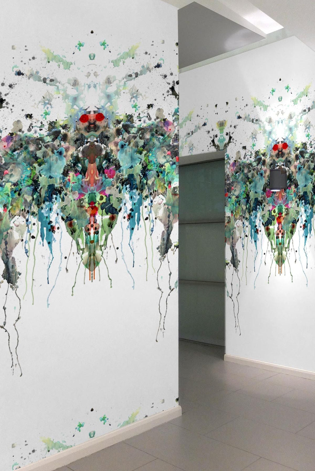 kaleido splatt superwide wallpaper panel by timorous beasties on adorn.house