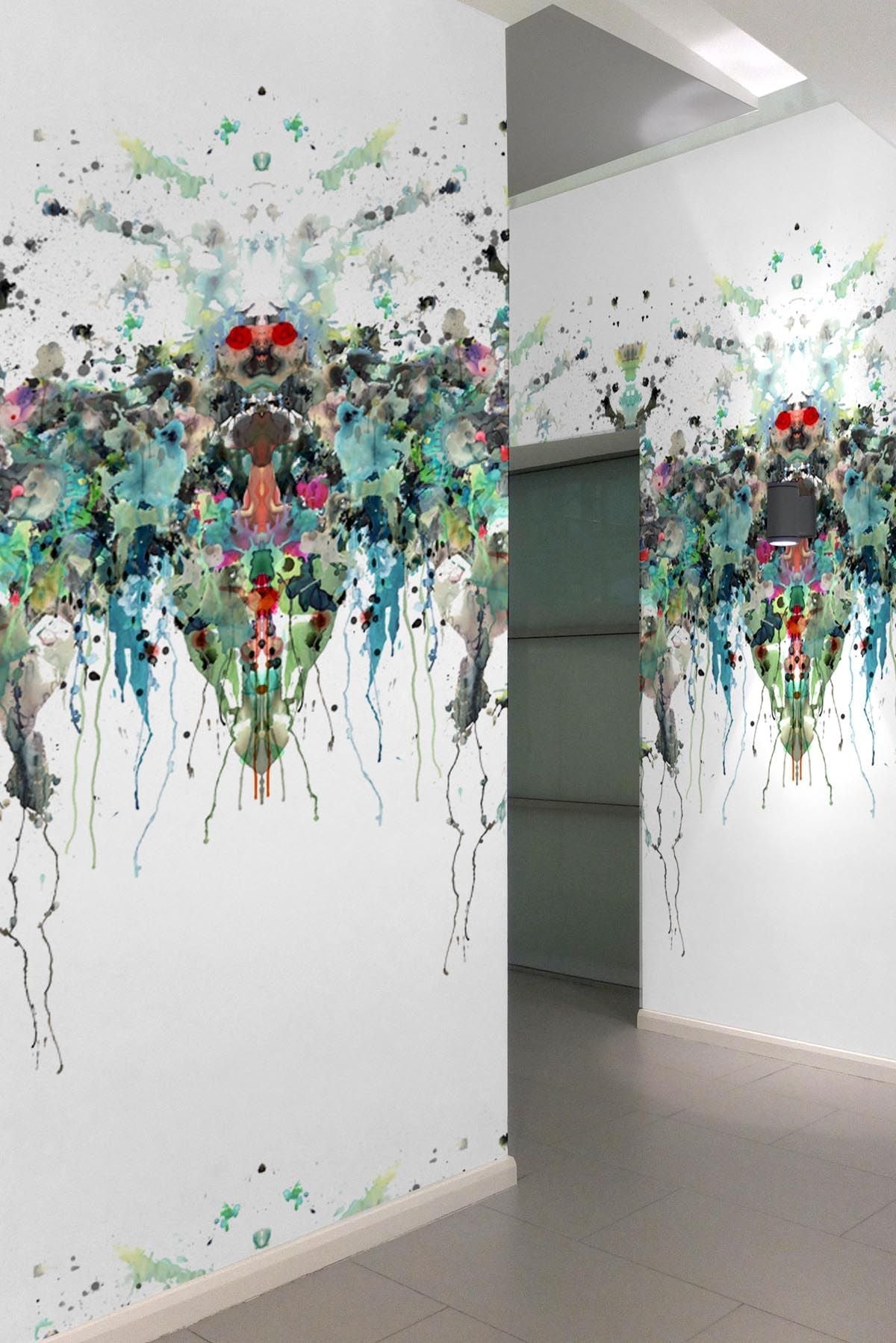 kaleido splatt superwide wallpaper panel by timorous beasties on adorn.house