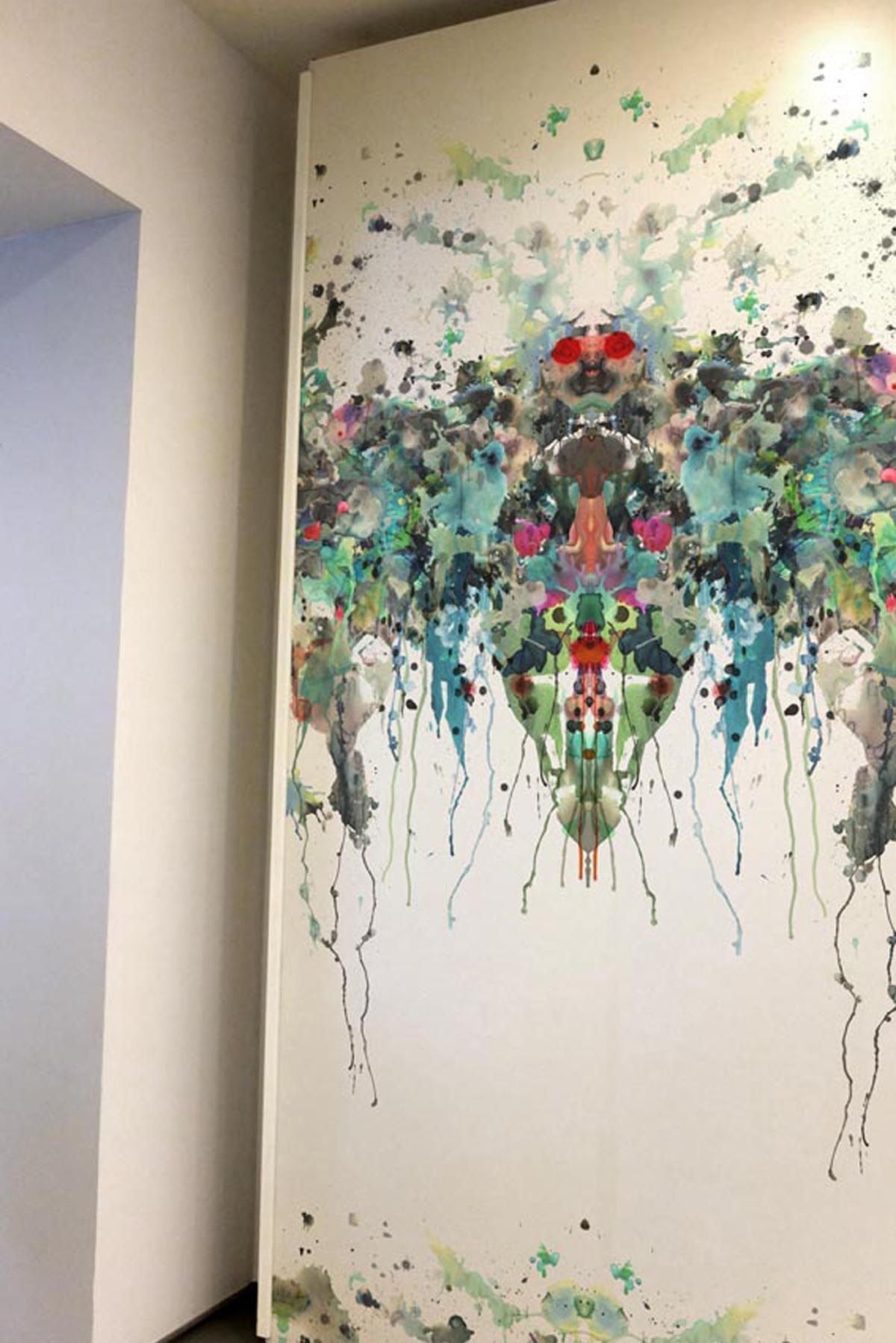 kaleido splatt superwide wallpaper panel by timorous beasties on adorn.house