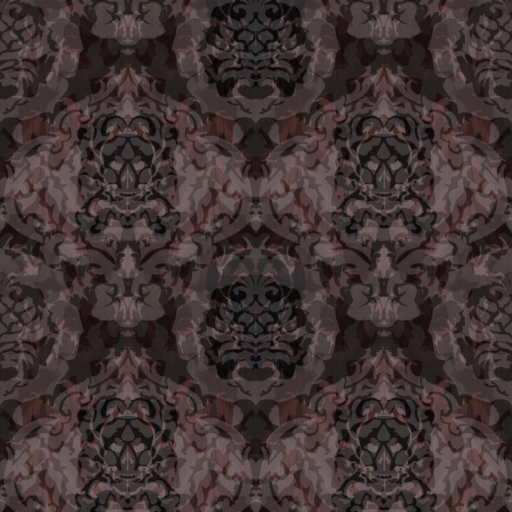 skull damask superwide wallpaper by timorous beasties on adorn.house