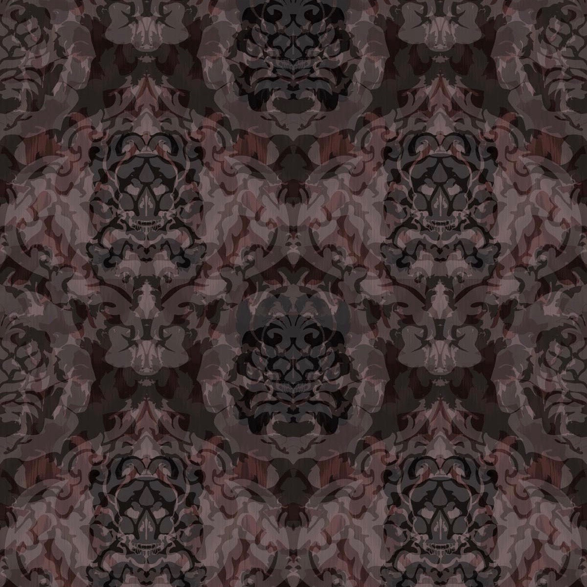 skull damask superwide wallpaper by timorous beasties on adorn.house