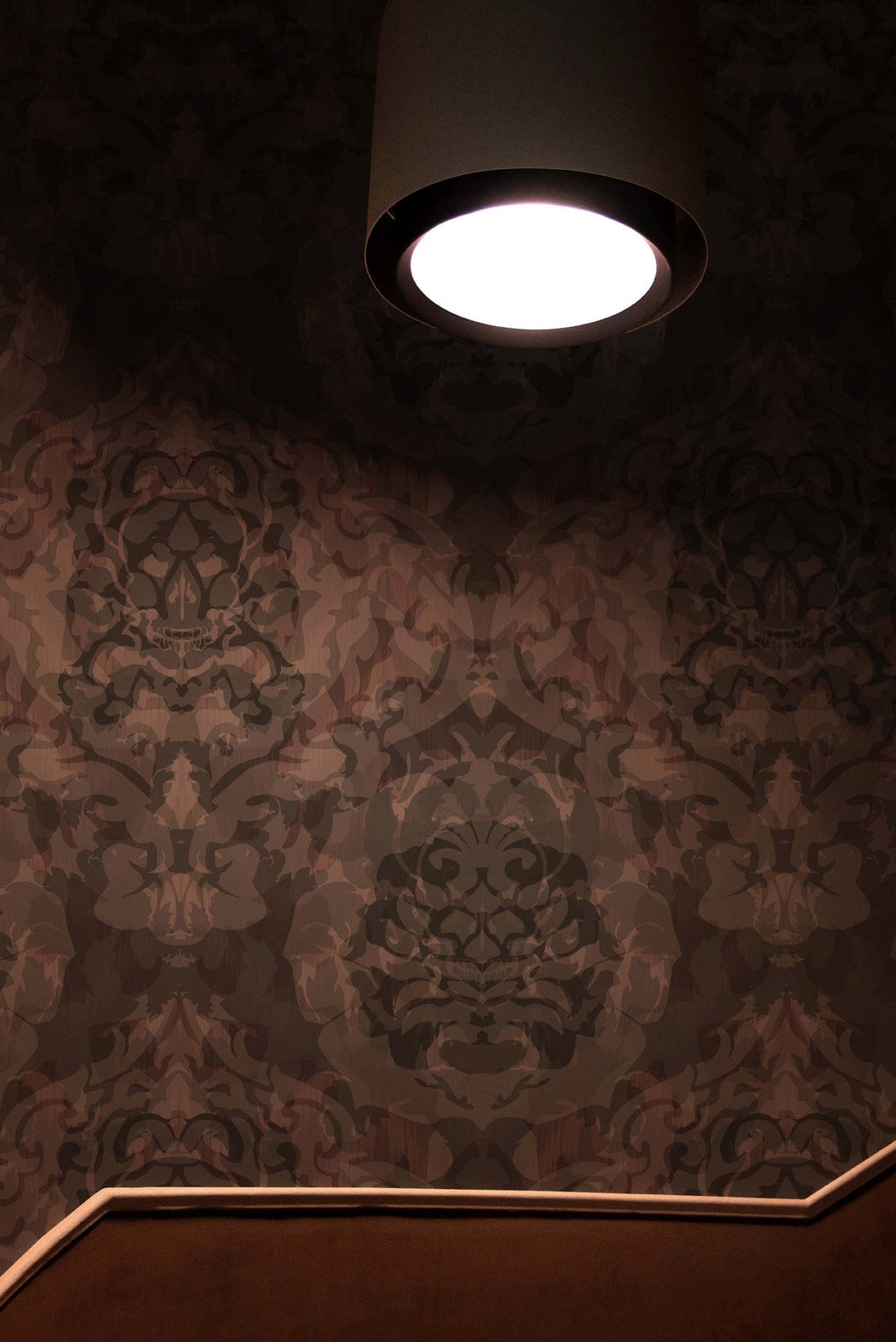 skull damask superwide wallpaper by timorous beasties on adorn.house