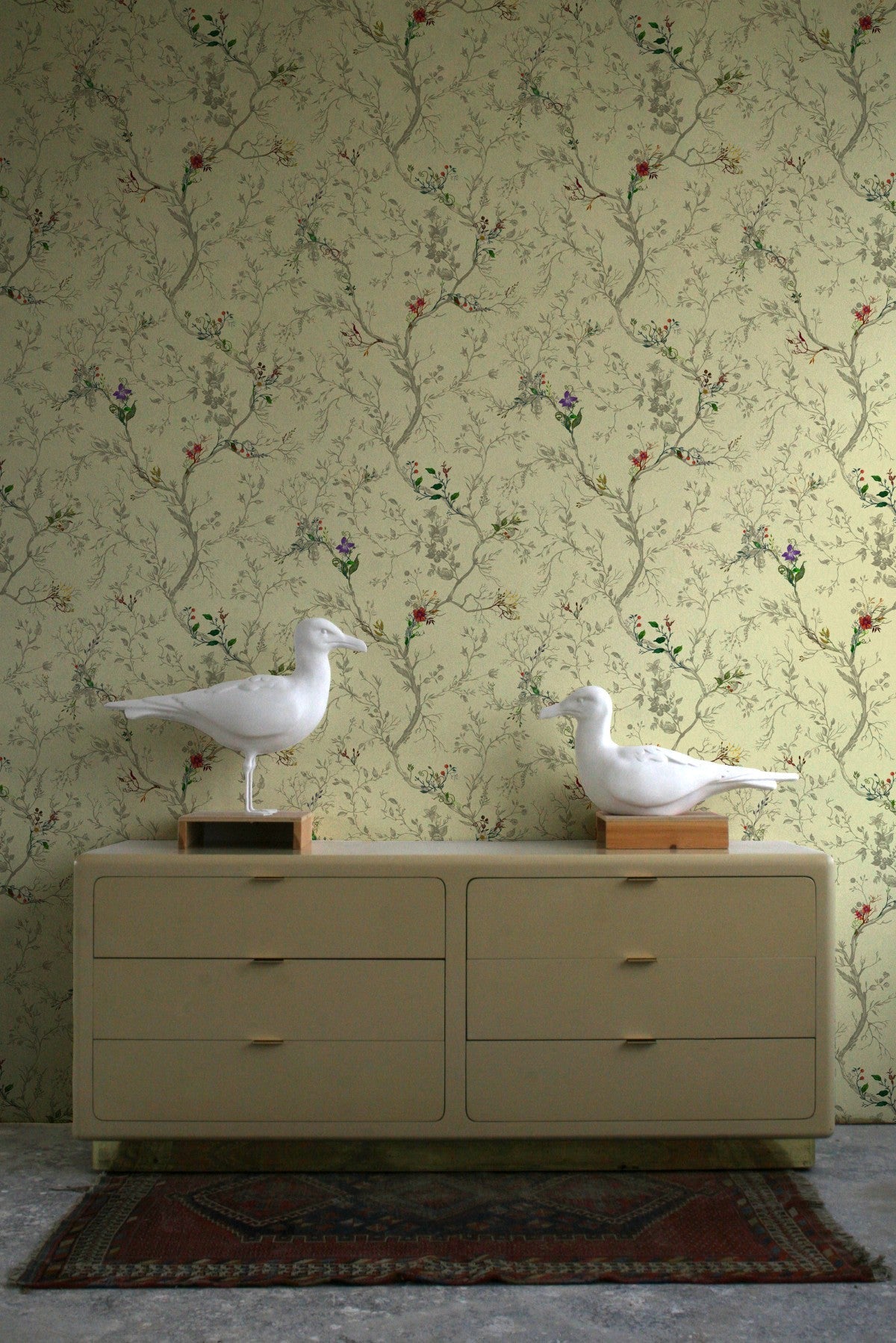 ruskin floral wallpaper by timorous beasties on adorn.house