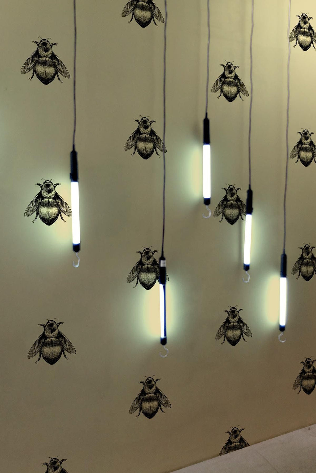 napoleon bee wallpaper by timorous beasties, wallpaper on adorn.house