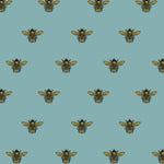 honey bee velvet fabric by timorous beasties on adorn.house