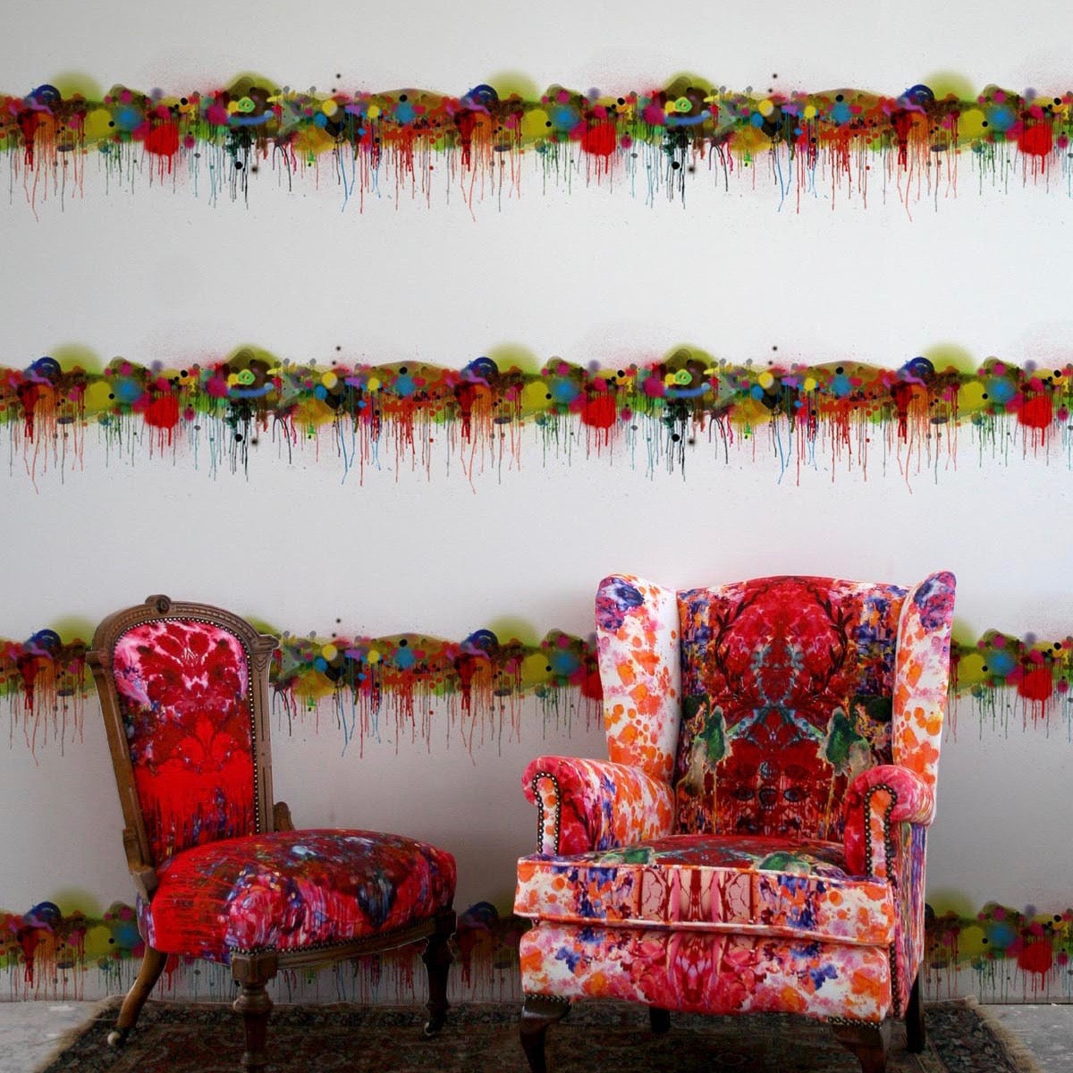 graffiti horizon wallpaper by timorous beasties on adorn.house