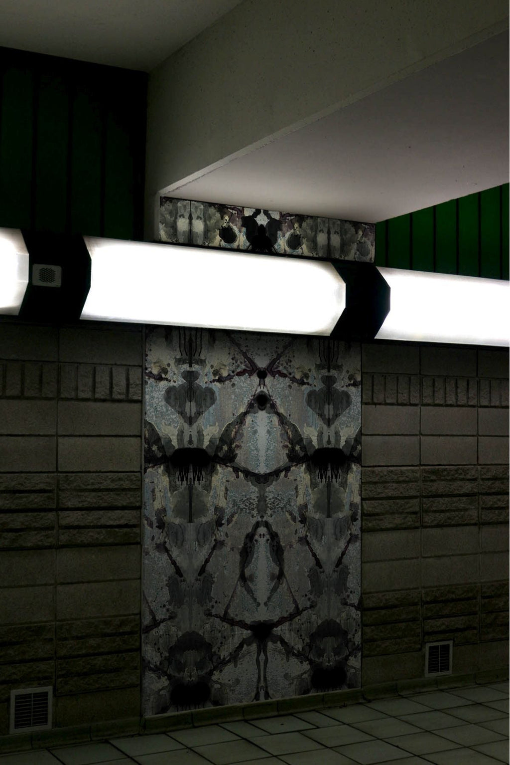 rorschach diamond blue grey panel wallpaper by timorous beasties on adorn.house