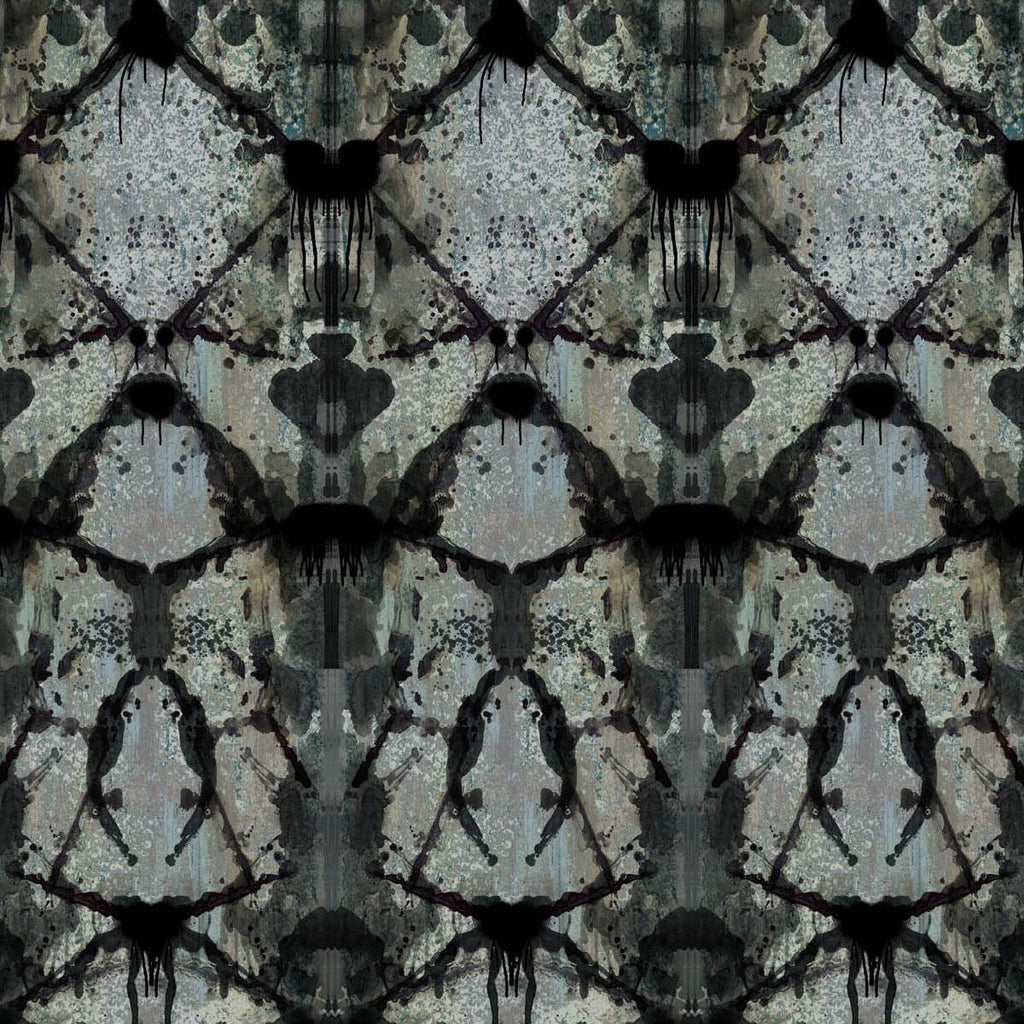 rorschach diamond blue grey panel wallpaper by timorous beasties on adorn.house