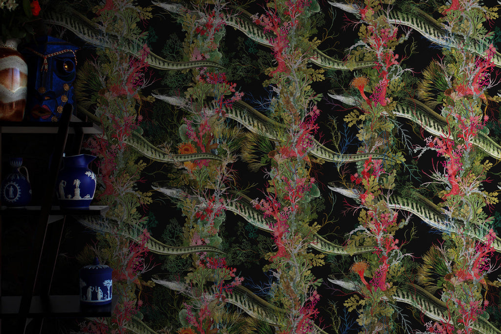 eel colonnade wallpaper by timorous beasties on adorn.house