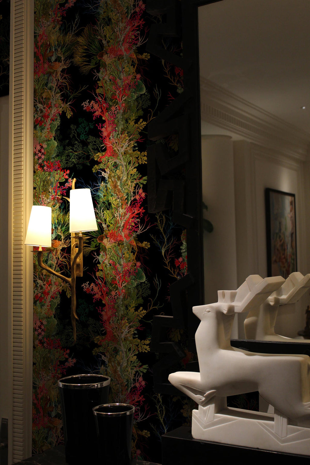 seaweed column wallpaper by timorous beasties on adorn.house