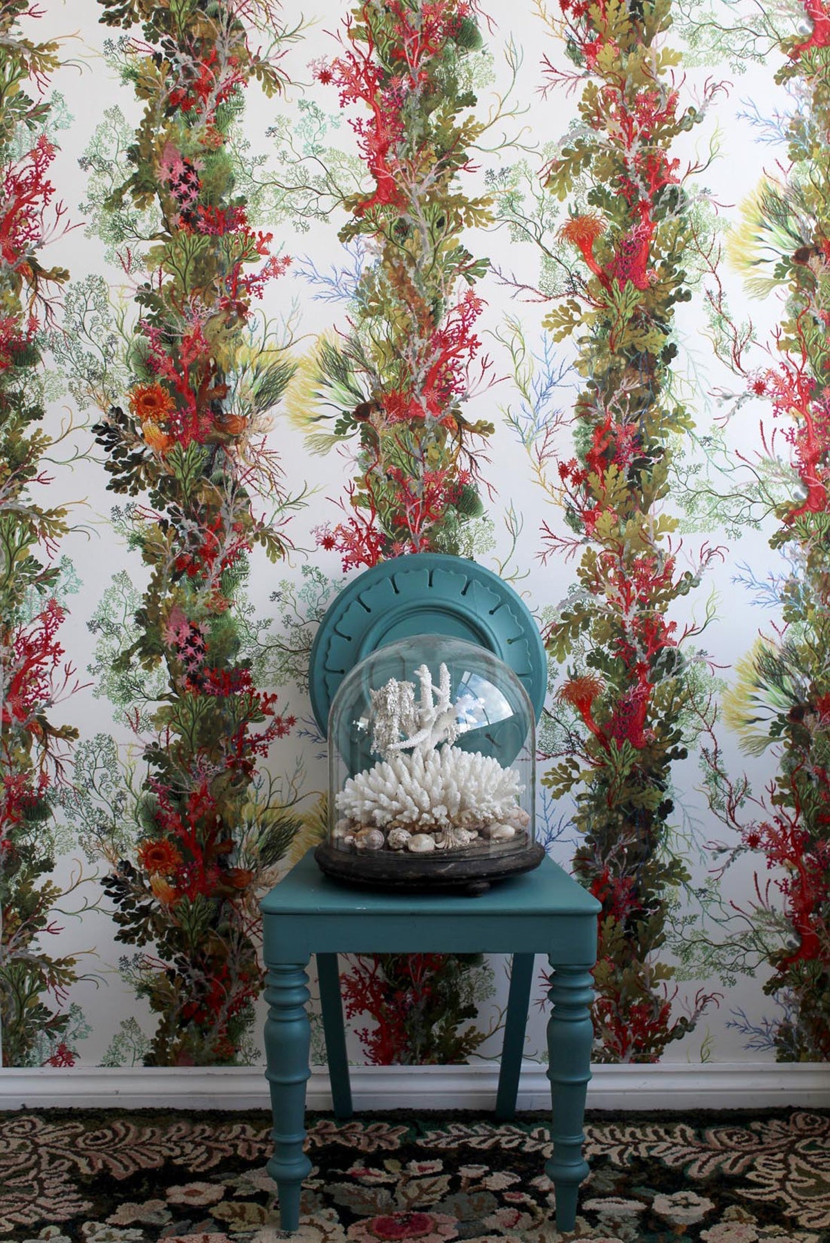 seaweed column wallpaper by timorous beasties on adorn.house