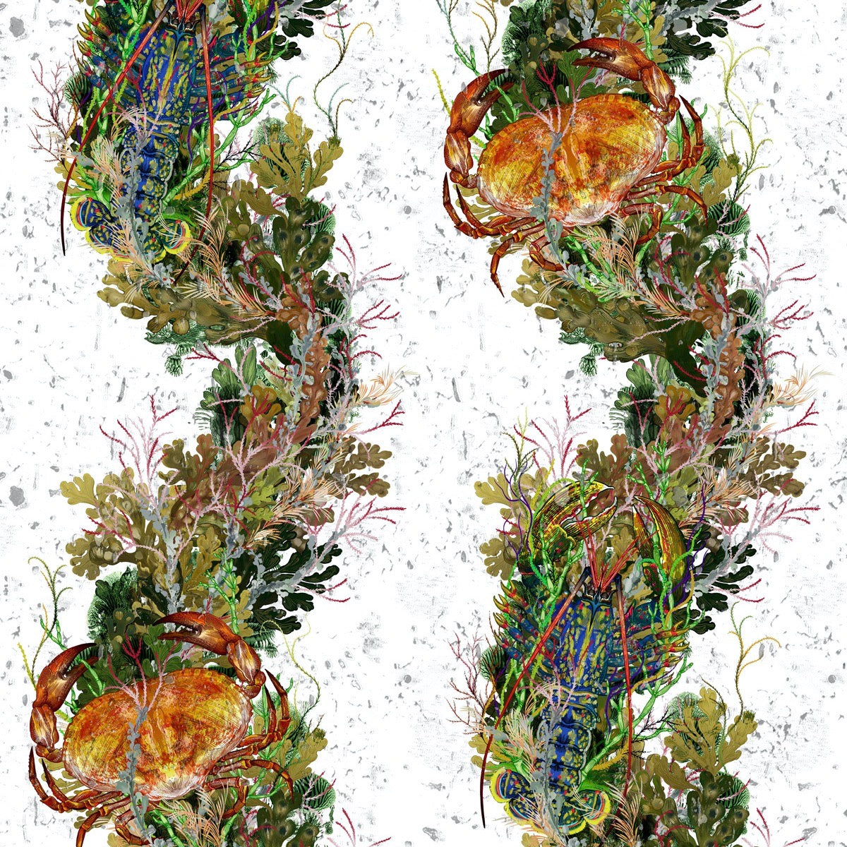 crab & lobster cork wallpaper by timorous beasties on adorn.house