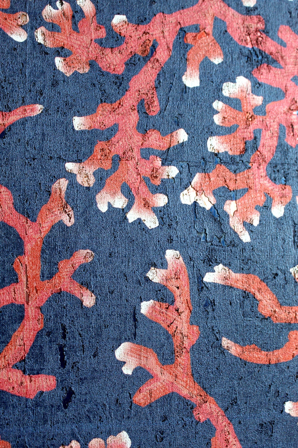 coral cork wallpaper by timorous beasties on adorn.house
