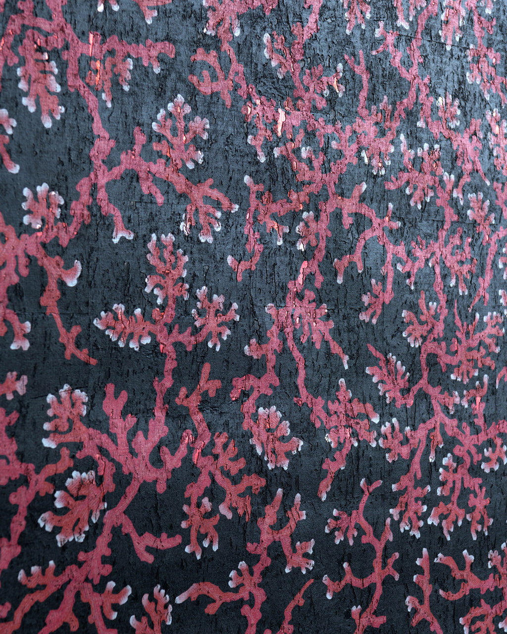 coral cork wallpaper by timorous beasties on adorn.house